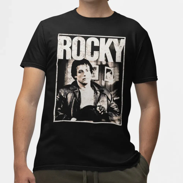 Camiseta Algodão Premium Filmes Rocky Balboa Bad Boy