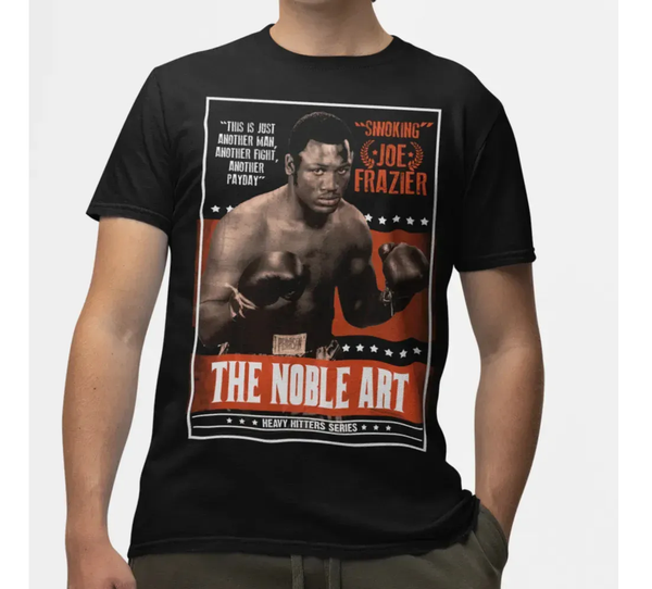 Camiseta Algodão Premium Boxe Joe Frazier The Noble Art