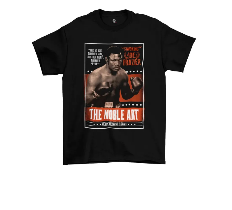 Camiseta Algodão Premium Boxe Joe Frazier The Noble Art