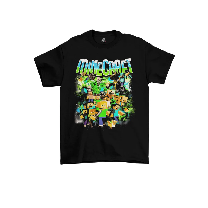 Camiseta Algodão Game Minecraft