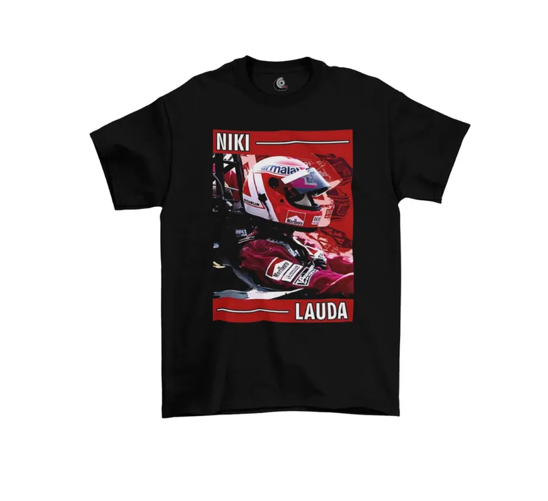 Camiseta Algodão Premium F1 Niki Lauda Pilot