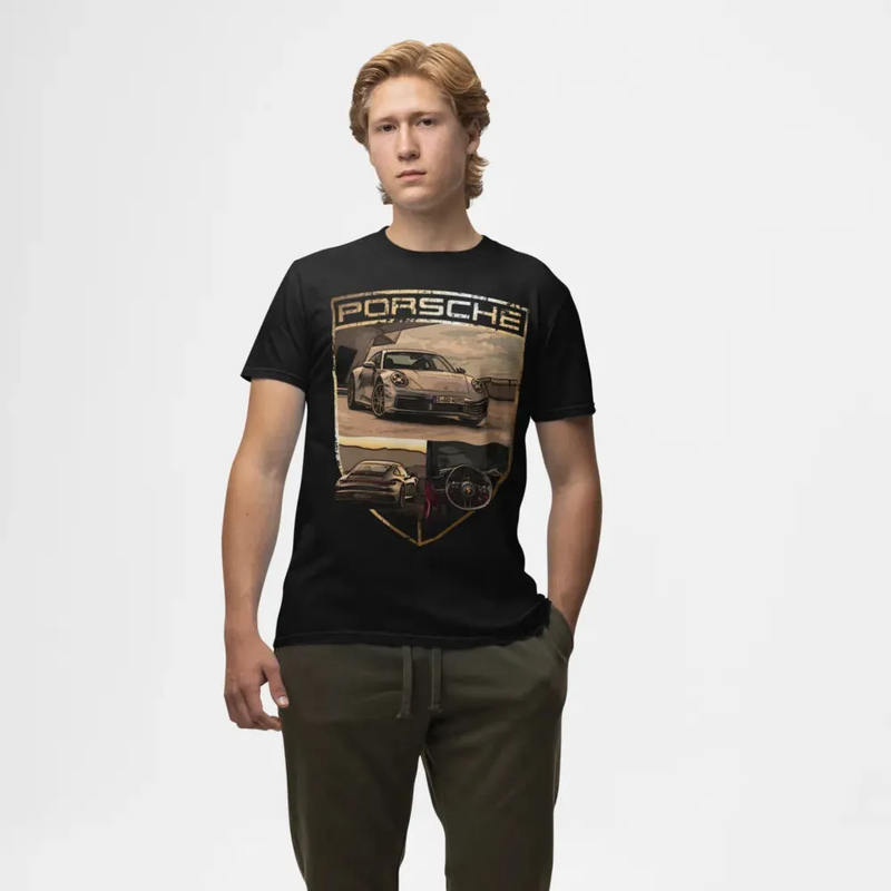 Camiseta Algodão Premium Carros Porsche I