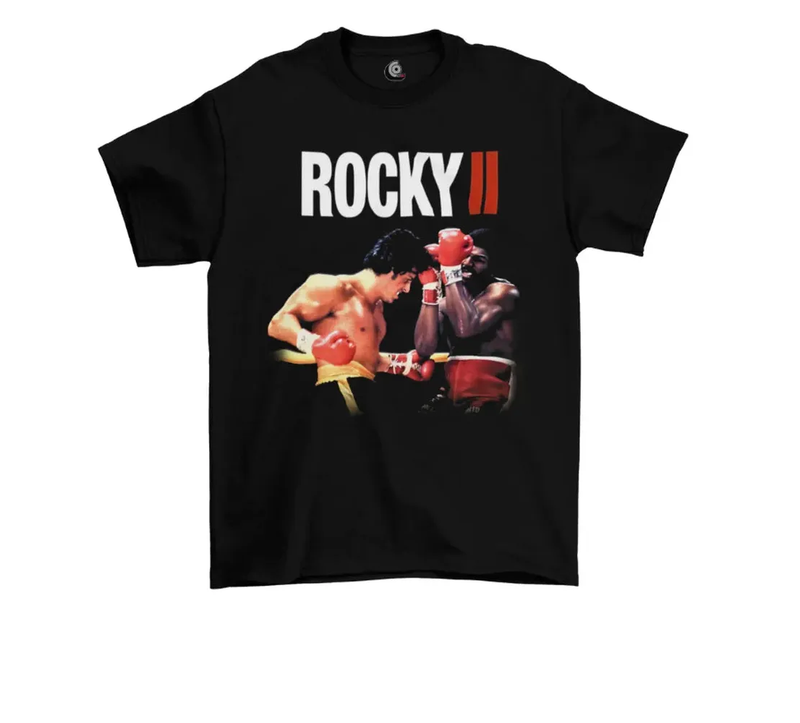 Camiseta Algodão Premium Boxe Rocky Balboa Vs Apollo Creed