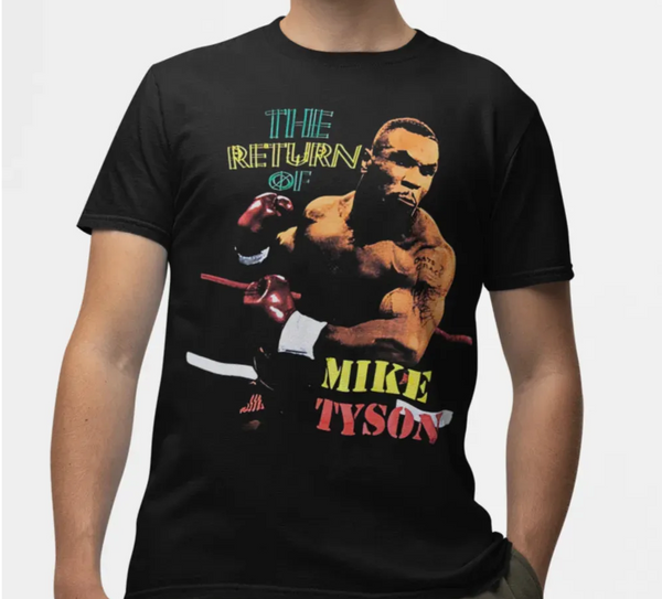 Camiseta Algodão Premium Boxe The Return Of Mike Tyson