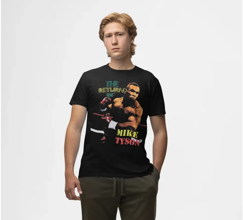 Camiseta Algodão Premium Boxe The Return Of Mike Tyson