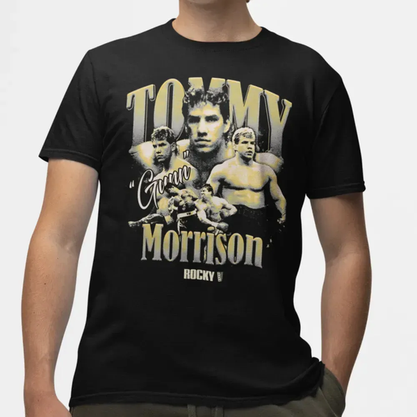 Camiseta Algodão Premium Filmes Rocky V Tommy Morrison