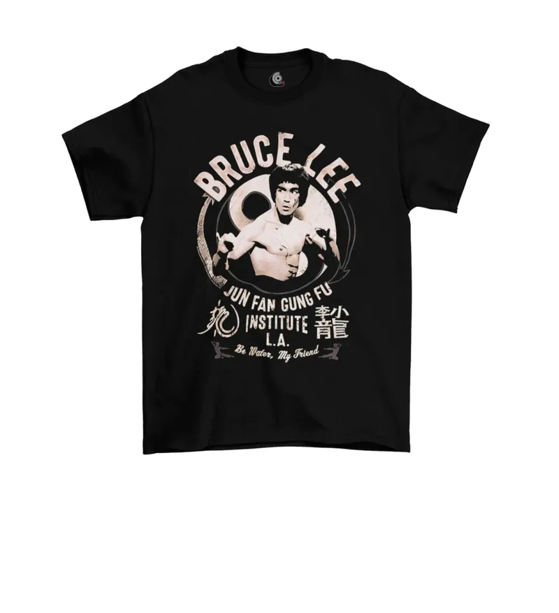 Camiseta Algodão Premium Filmes Bruce Lee Jun Fan