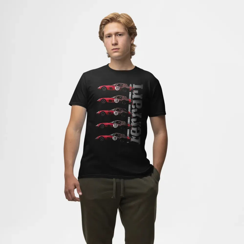 Camiseta Algodão Premium Carros Ferrari