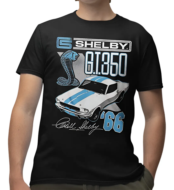 Camiseta Algodão Premium Carros Gt 350 66