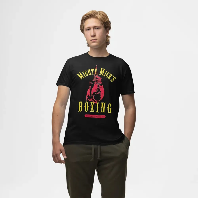 Camiseta Algodão Premium Filmes Mighty Micks Boxing