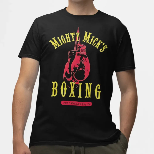 Camiseta Algodão Premium Filmes Mighty Micks Boxing