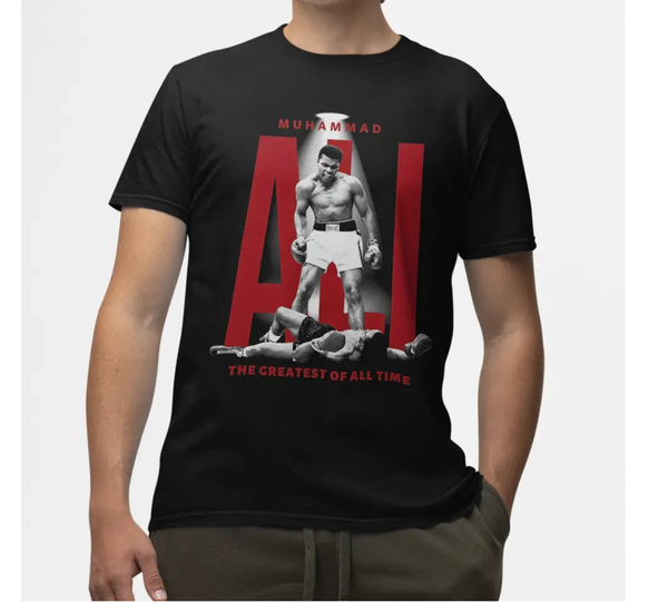 Camiseta Algodão Premium Boxe Ali