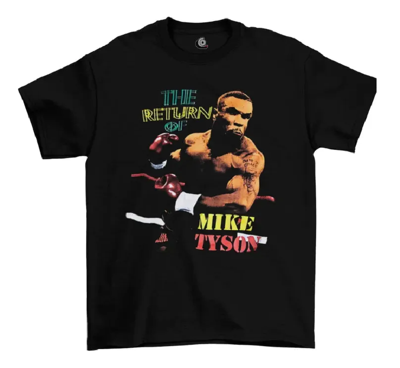 Camiseta Algodão Premium Boxe The Return Of Mike Tyson